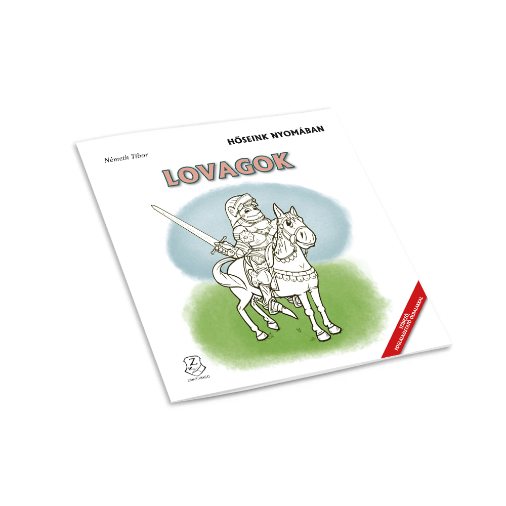 Lovagok, lovagkor - Középkori színező